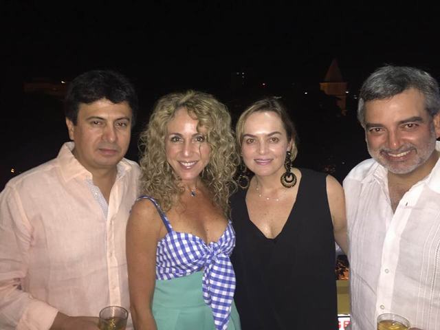 Natalia y María José Lara, dos importantes miembros de la familia Lara muy queridas por la sociedad colombiana.